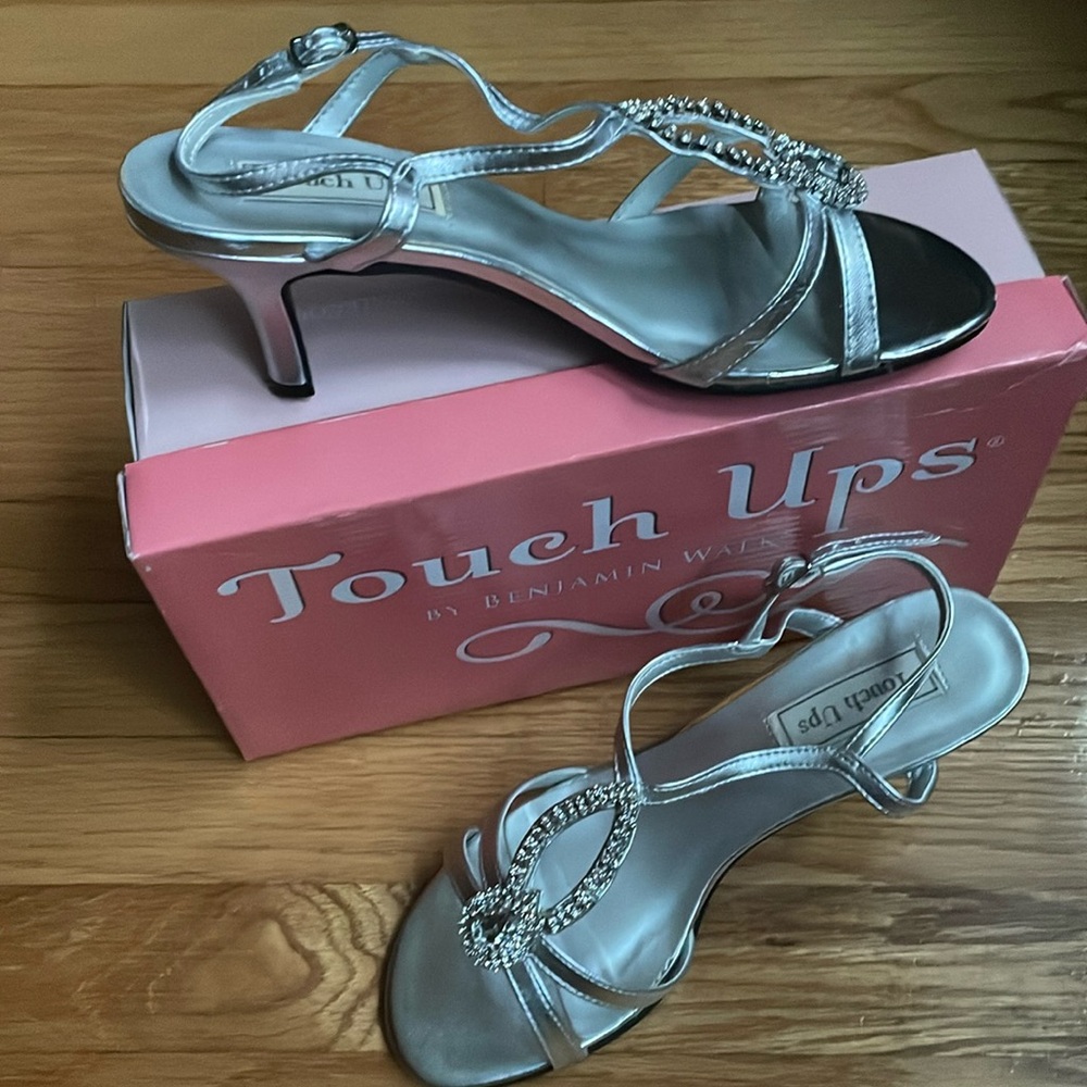 Silver, Mindy Touch Ups, dress shoes, with some sparkle!